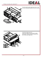 Preview for 21 page of IDEAL 3915-95 Operating Instructions Manual