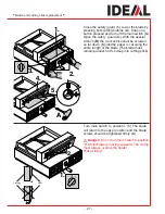 Preview for 27 page of IDEAL 3915-95 Operating Instructions Manual