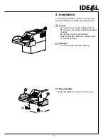 Preview for 5 page of IDEAL 4107 Operating Instructions Manual