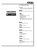 Preview for 9 page of IDEAL 4107 Operating Instructions Manual