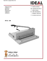 Preview for 1 page of IDEAL 4300 Operating Instructions Manual