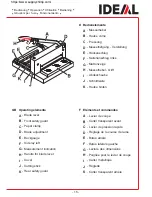 Preview for 15 page of IDEAL 4300 Operating Instructions Manual