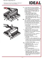 Предварительный просмотр 17 страницы IDEAL 4300 Operating Instructions Manual