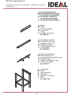 Preview for 47 page of IDEAL 4300 Operating Instructions Manual