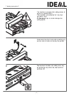 Предварительный просмотр 7 страницы IDEAL 4315 Operating Instructions Manual