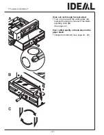 Предварительный просмотр 37 страницы IDEAL 4315 Operating Instructions Manual