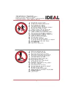 Предварительный просмотр 3 страницы IDEAL 4700 U Operating Instructions Manual