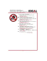 Предварительный просмотр 5 страницы IDEAL 4700 U Operating Instructions Manual