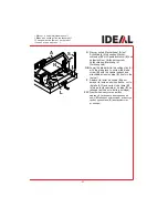 Предварительный просмотр 21 страницы IDEAL 4700 U Operating Instructions Manual