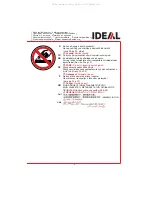 Preview for 5 page of IDEAL 4700 Operating Instructions Manual