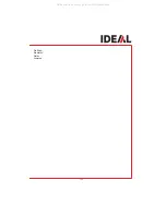 Preview for 37 page of IDEAL 4700 Operating Instructions Manual