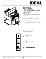 Предварительный просмотр 43 страницы IDEAL 4810-95 Operating Instructions Manual