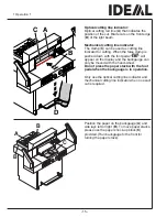 Предварительный просмотр 15 страницы IDEAL 5222 Digicut Operating Instructions Manual