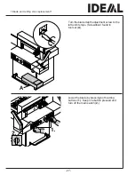 Предварительный просмотр 27 страницы IDEAL 5222 Digicut Operating Instructions Manual