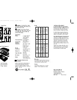 Preview for 2 page of IDEAL 602 Operating Instructions Manual