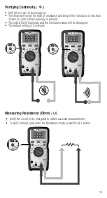 Preview for 16 page of IDEAL 61-337 Operation And Safety Manual