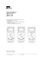 IDEAL 61-480 Technical Manual preview