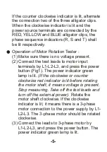 Предварительный просмотр 8 страницы IDEAL 61-521 Manual