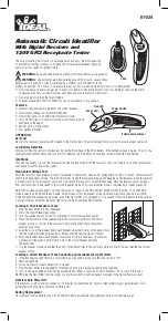 Preview for 1 page of IDEAL 61-534 Operating Instructions Manual