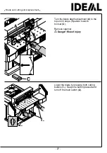 Preview for 27 page of IDEAL 7228-06 LT Operating Instructions Manual