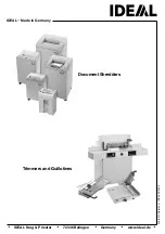 Preview for 48 page of IDEAL 7228-06 LT Operating Instructions Manual