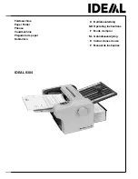 IDEAL 8304 Operating Instructions Manual preview