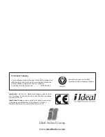 Preview for 38 page of IDEAL AIRTHERM 12 Installation And Operating Manual