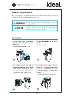 Предварительный просмотр 5 страницы IDEAL AP 100 Operating Instructions Manual