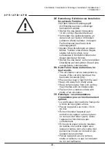 Предварительный просмотр 21 страницы IDEAL AP0015 Operating Instructions Manual