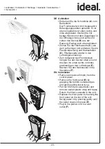 Предварительный просмотр 24 страницы IDEAL AP0015 Operating Instructions Manual