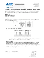 Preview for 1 page of IDEAL APP Power Drawer Assembly Instructions