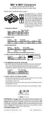 Preview for 1 page of IDEAL APP SBE 80 Series Assembly Instruction