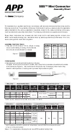 IDEAL APP SBS Assembly Sheet preview