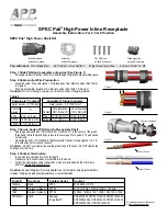 Preview for 1 page of IDEAL APP SPEC Pak Assembly Instructions