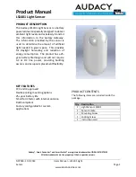 Preview for 1 page of IDEAL Audacy LS1401 Product Manual