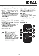 Preview for 31 page of IDEAL AW 40 Operating Instructions Manual