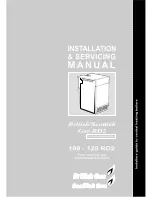 Предварительный просмотр 1 страницы IDEAL British Gas 100 RD2 Installation And Servicing Manual