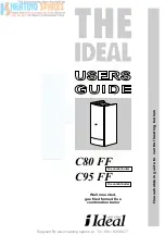 IDEAL c80 ff User Manual preview