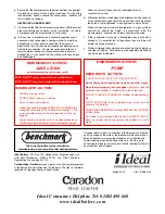 Preview for 4 page of IDEAL Classic F 350 P User Manual