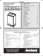 Preview for 5 page of IDEAL classic HE15P Installation And Servicing Manual