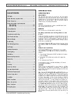 Preview for 3 page of IDEAL Concord CXA 100/H Installation & Servicing Manual