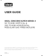 IDEAL CONCORD SUPER SERIES 4 User Manual preview