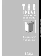 IDEAL CXS 40 User Manual preview