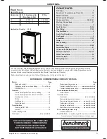 Предварительный просмотр 5 страницы IDEAL Esprit eco 20 Installation And Servicing Manual