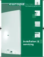 Preview for 1 page of IDEAL Europa 24 Installation & Servicing