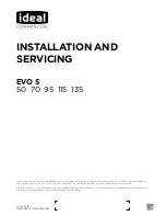 Предварительный просмотр 1 страницы IDEAL EVO S 50 Installation And Servicing