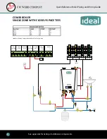 Preview for 4 page of IDEAL EXALT Combi 155 Quick Reference Boiler Piping And Wiring Manual