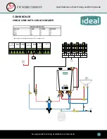 Preview for 5 page of IDEAL EXALT Combi 155 Quick Reference Boiler Piping And Wiring Manual