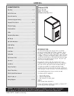 Preview for 3 page of IDEAL Falcon GTS 4 Installation And Servicing