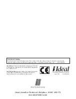 Preview for 36 page of IDEAL Falcon GTS 4 Installation And Servicing